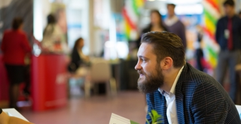 AN image with a collage of photos from events